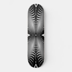 Överljudshastighet Svart Mini Skateboard Bräda 18,5 Cm
