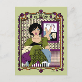 ÖVERLOAD_A_ POSTCARD VYKORT