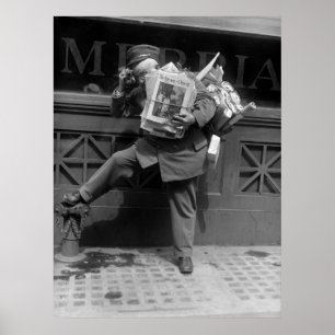 Overloaded brevbärare, 20-tal poster