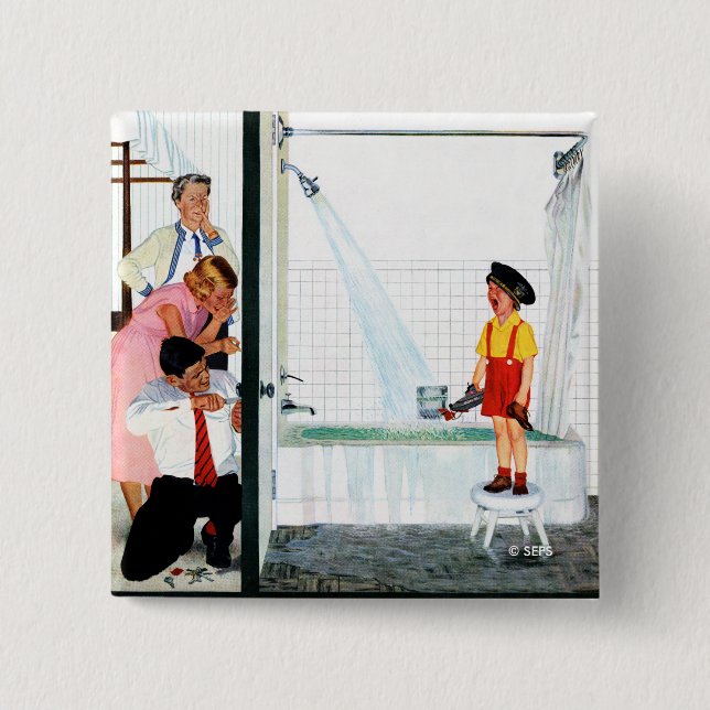 Överlopp badar knapp (Framsida)