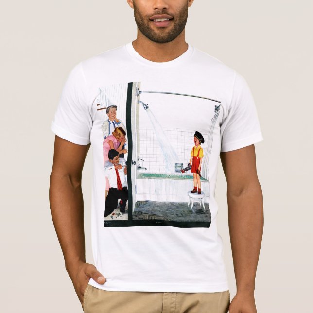 Överlopp badar t-shirt (Framsida)