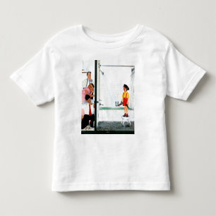 Överlopp badar t-shirt