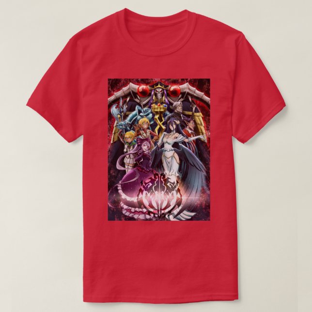 Overlord Anime T Shirt (Design framsida)