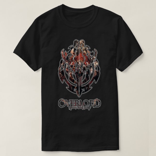 Overlord Nazarick Logotyp Classic T Shirt (Design framsida)