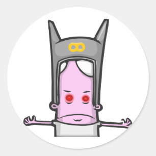 Overlord Sticker Runt Klistermärke
