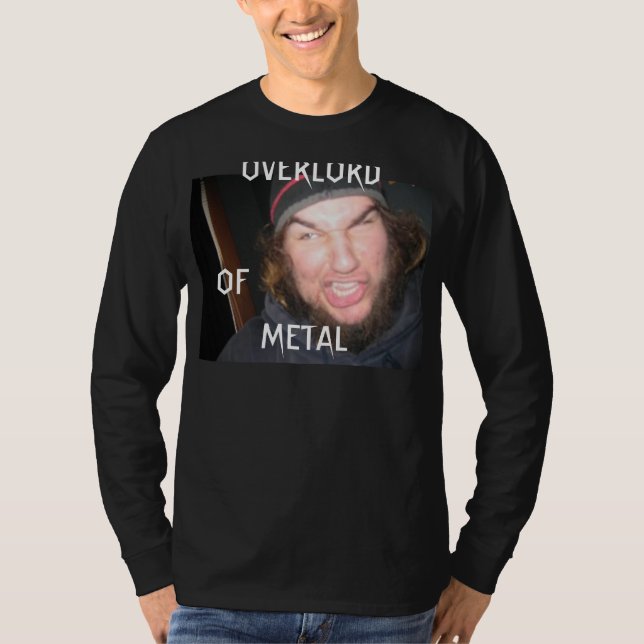 Overlorden av metall t shirt (Framsida)