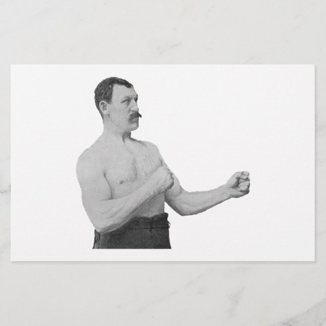 Overly Manly Man Meme (Framsida)