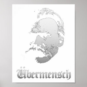 Övermänniska – Friedrich Nietzsche Bästa tyska fil Poster