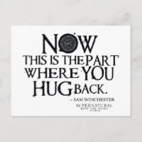 Övernaturlig "Hug Back" Citat