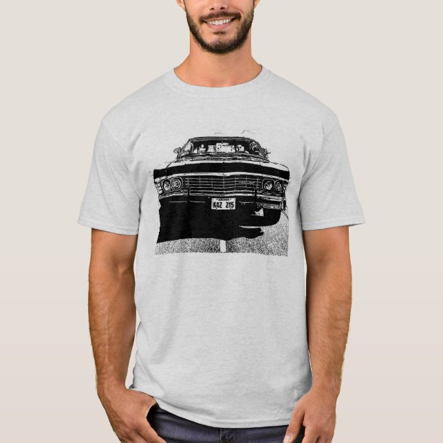 Övernaturlig Impala T Shirt (Framsida)