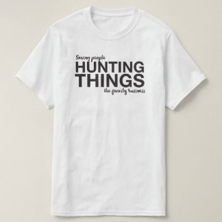 Övernaturlig typografi tee shirt