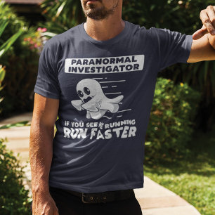 Övernaturlig utredare Spring Snabbare Spökjakt T Shirt