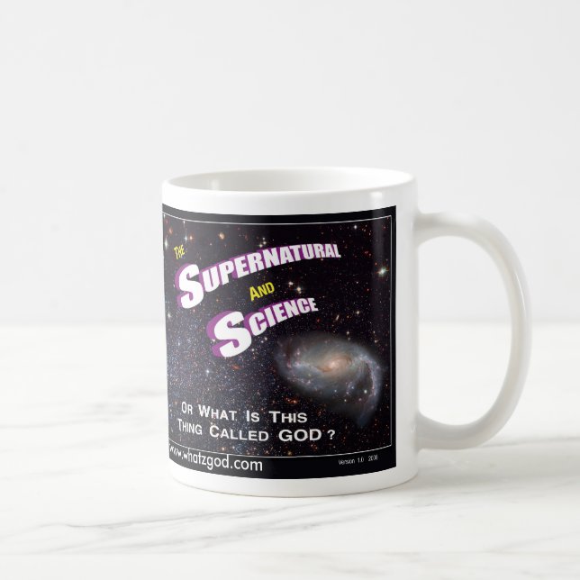 Övernaturlig & vetenskapsmugg kaffemugg (Höger)