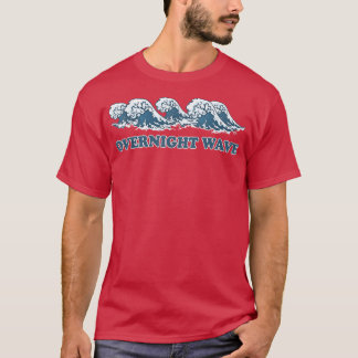 Overnight Waves Japanese The Great Wave 911 T Shirt