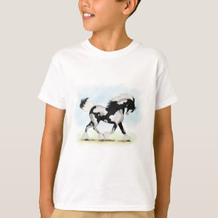 Overo Piebald Gipsy Horse Pony Paint Pinto T Shirt