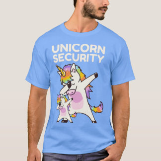 Överordnad klassisk kopia av Unicorn Security T Shirt