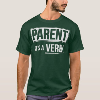 Överordnad sitt verb t shirt