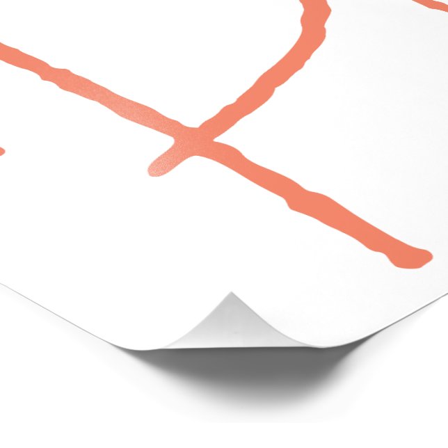 Överordnad toppen fototryck (Hörn)