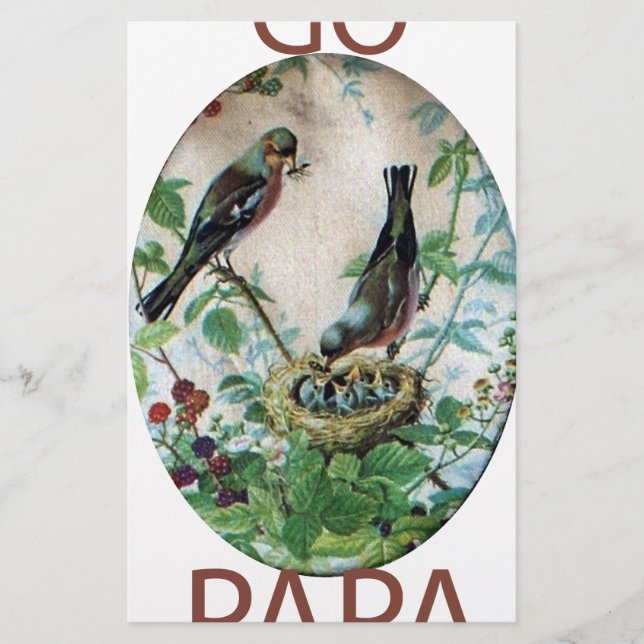 Överordnade överordnade, Ädelbara Chickar: Naturen Brevpapper (Framsida)