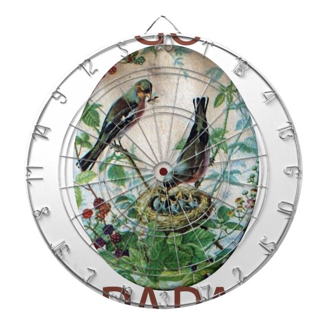 Överordnade överordnade, Ädelbara Chickar: Naturen Darttavla (Framsidan)