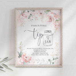 Överordnade tips för Mamma som ska vara Party-teck Poster