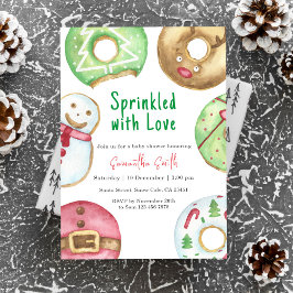 Överöst med kärlek Vinter Babyshower Inbjudningar