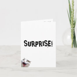 ÖVERPRISE BIRTHDAY Card Kort