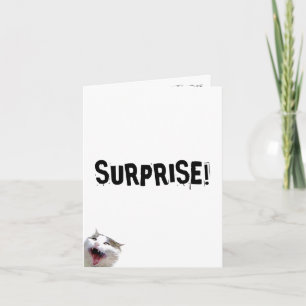 ÖVERPRISE BIRTHDAY Card Kort