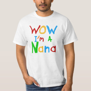 ÖVERRASKA I-förmiddagen en Nana tshirts och gåvor