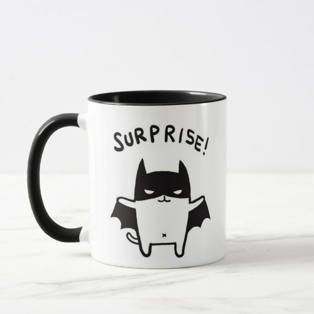 Överraska Kitty-mugg Mugg (Vänster)