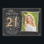 Överraskad 21-årsdag inbjudan-vintage för kretskor inbjudningar<br><div class="desc">♥ en perfekt till inbjudan era gäster till denna speciellare födelsedagsfest! För en 21-årsdag party. Kolla in samlingen för andra åldrar!</div>