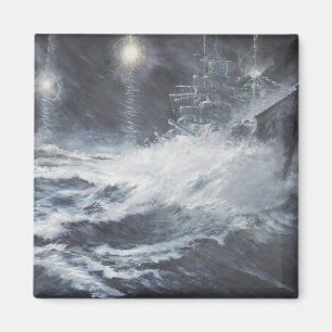 Överraskad av Starshell Scharnhorst-slaget om Magnet