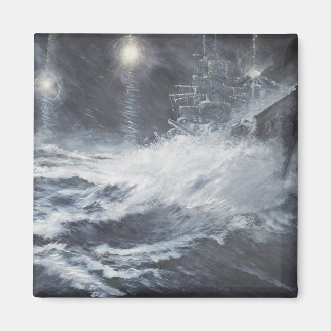 Överraskad av Starshell Scharnhorst-slaget om Magnet (Framsidan)