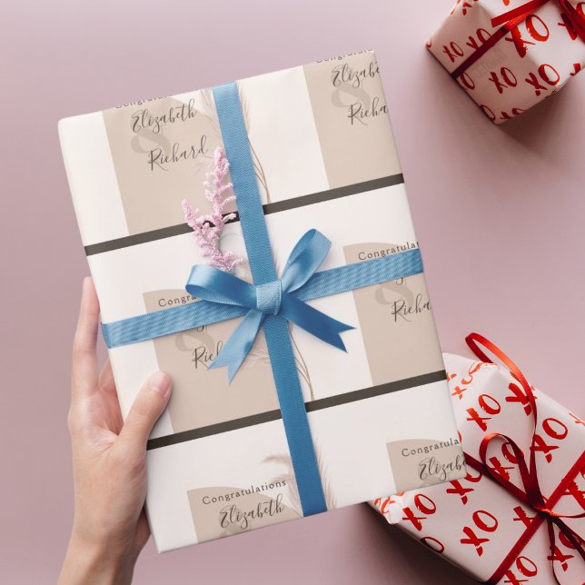 Överraskad Blommigt för högre Födelsedagsfest Burg Presentpapper (Skapare uppladdad)