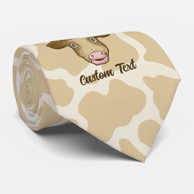 Överraskad Cow Tie Slips (Rullad)