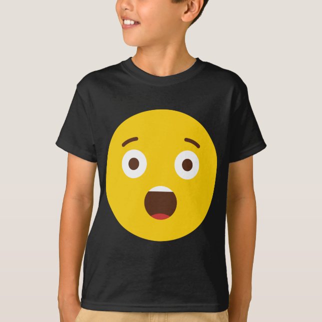 Överraskad Emoji T-shirt (Framsida)