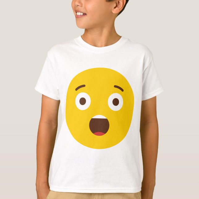 Överraskad Emoji Tröja (Framsida)