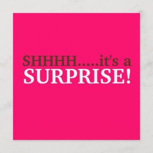 Överraskad födelsedagseftermiddag - över Backe Inbjudningar