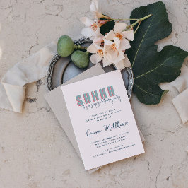 Överraskad Födelsedagsfest inbjudan