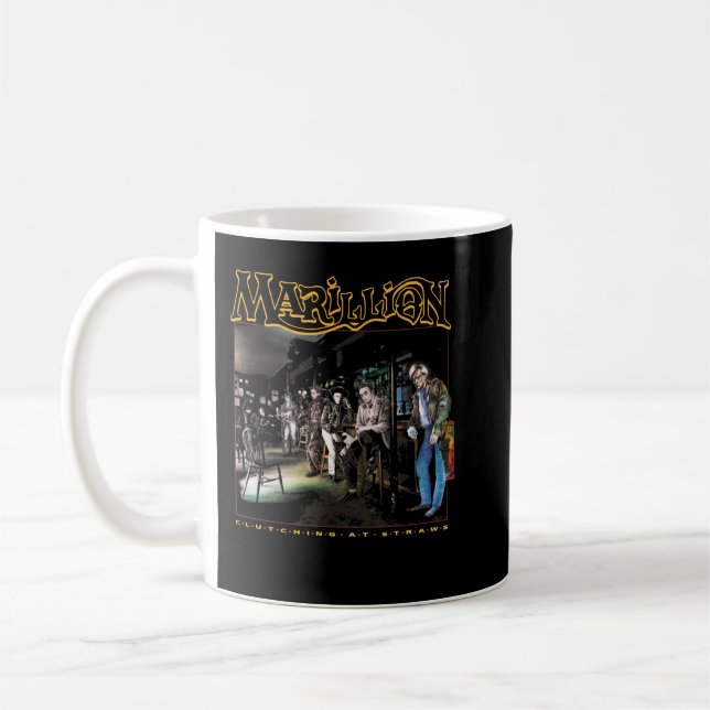 Överraskad Gift Marillion Gifts Music Fläkt Kaffemugg (Vänster)