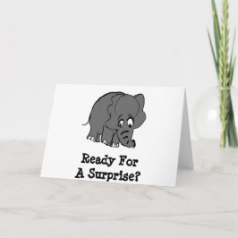 Överraskad Kort