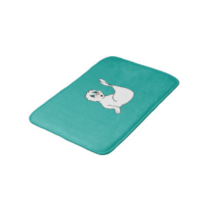 Överraskad sälbath Mat Badrumsmatta