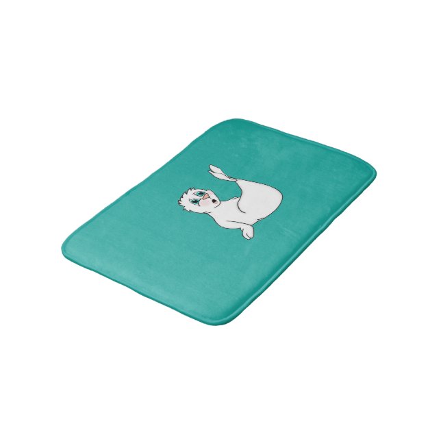 Överraskad sälbath Mat Badrumsmatta (Vinklad)