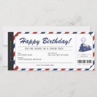 Överraskad Tåg Resa Biljett Gift Voucher