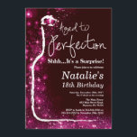 Överraskande 18:e födelsedag Vin Åldras till Perfe Inbjudningar<br><div class="desc">Överraskande 18:e Vin-inbjudan. Åldras till Perfektion. Svart och Rosa Glitter. Red Vin. Inbjudan till provsmakning i vin. Svart och Guld Glitter Champagne. 18:e 20:e 30:e 40:e 60:e 70:e 80:e 90:e 100:e, alla åldrar. Om du vill göra ytterligare anpassningar klickar du på knappen "Anpassa" och användor verktyg som är utformat för...</div>