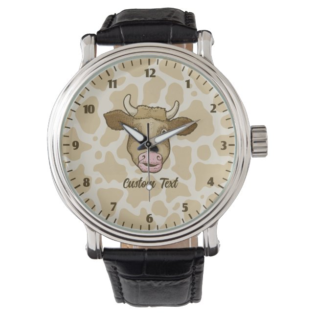 Överraskande Cow Watch Armbandsur (Framsida)