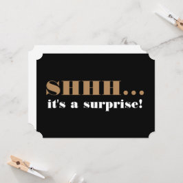 Överraskande Födelsedagsfest inbjudan över Backe