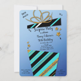 Överraskande inbjudan till Party på födelsedagen