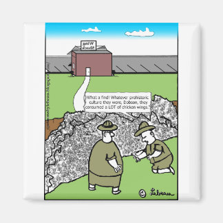 överraskning av kycklingskelett FINS-final+adress+ Magnet