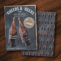 Överraskning Cheers och öls 50-årsfirande
